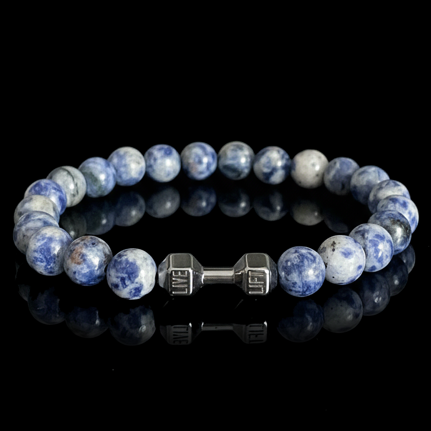 содалит с гантелей