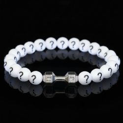 браслет с гантелей, индивидуальный дизайн